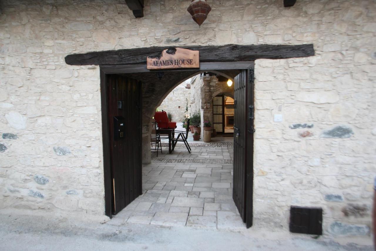 Afames House - Beautiful Traditional House Omodos Esterno foto