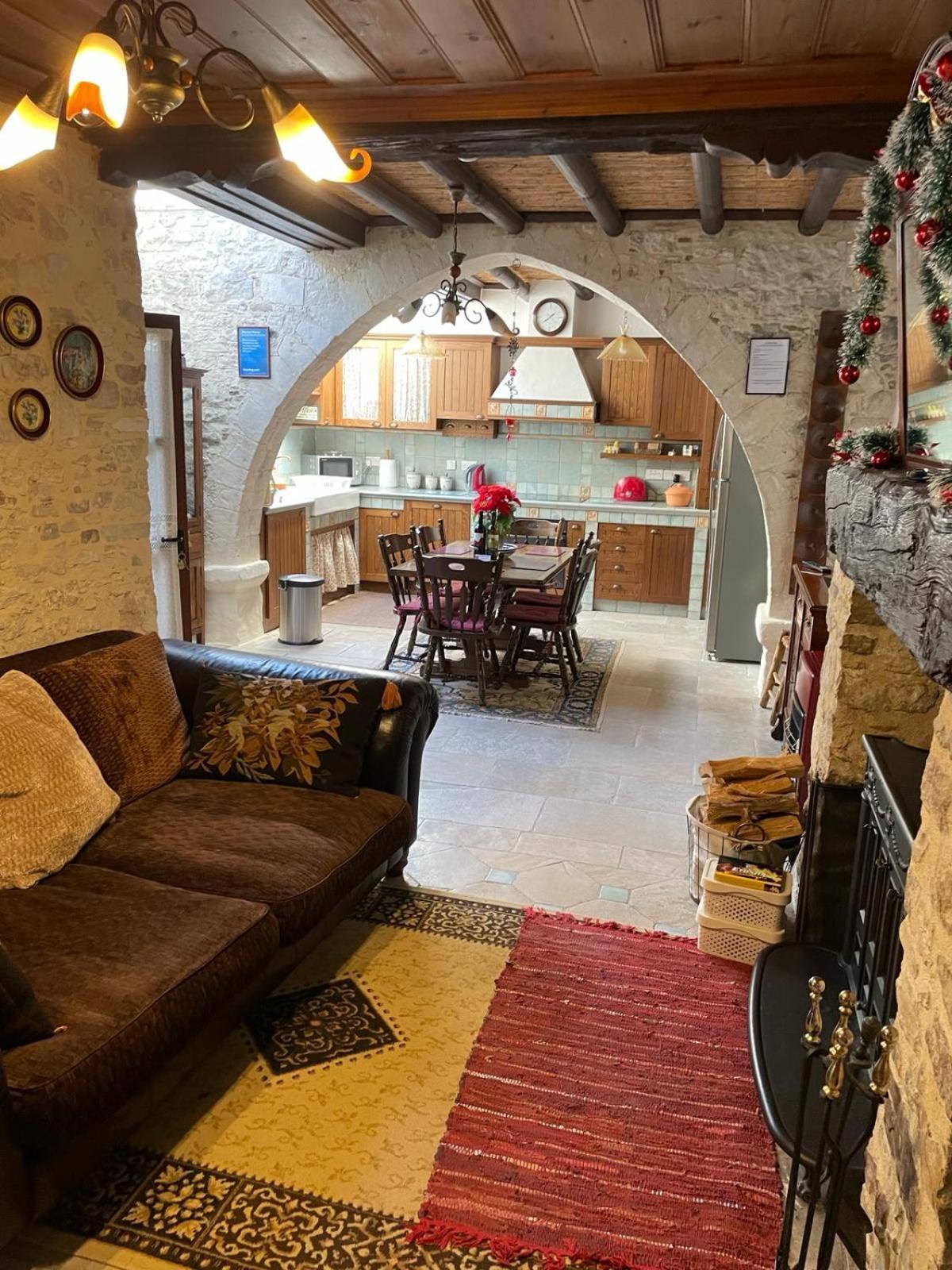 Afames House - Beautiful Traditional House Omodos Esterno foto